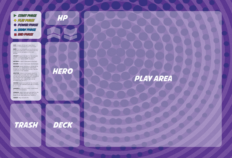 Psionic Pulse play mat