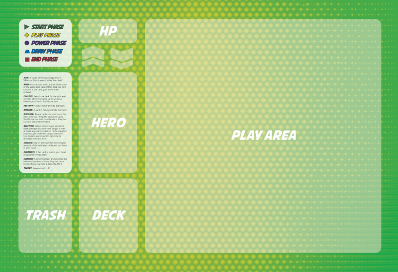 Radioactive Green play mat